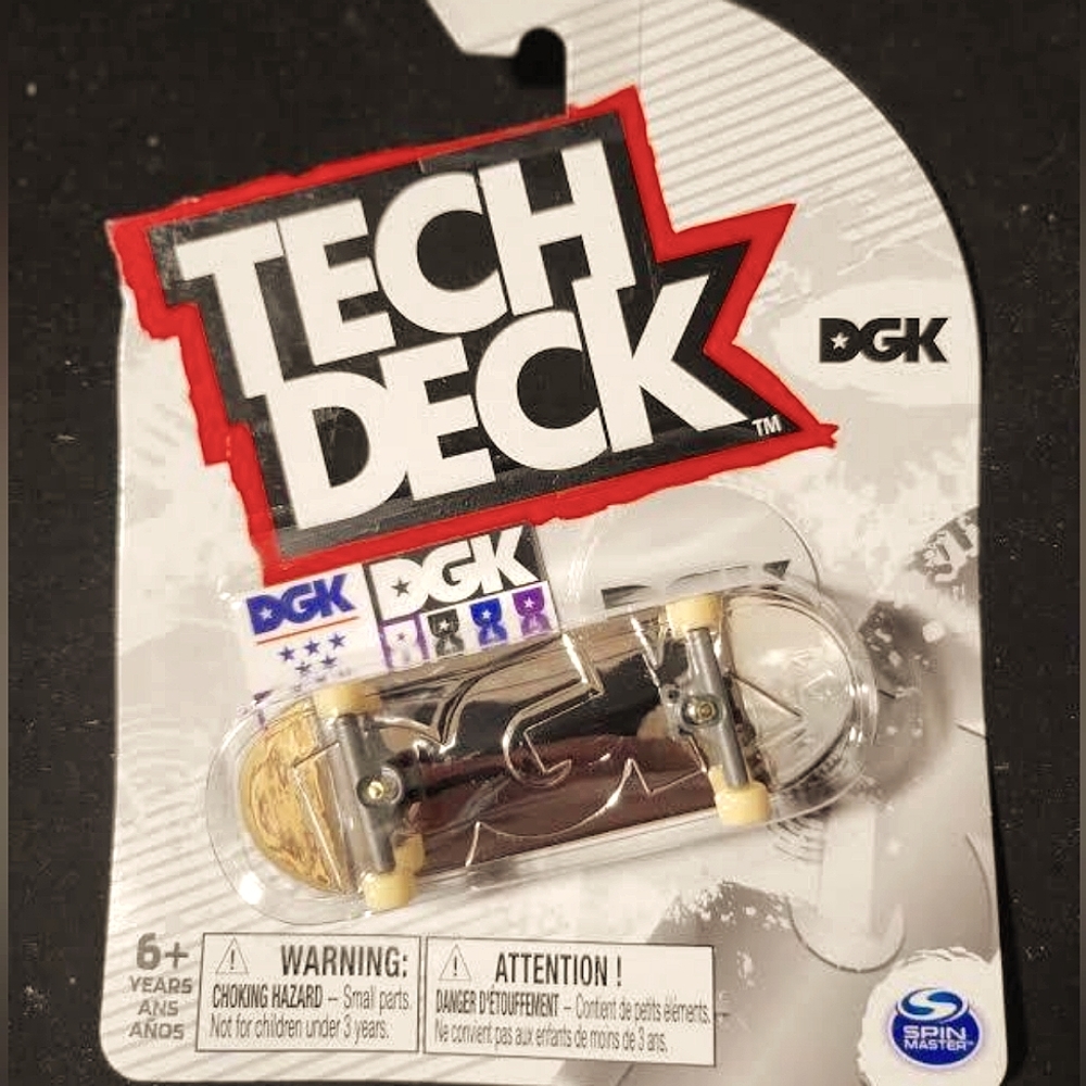 NIB ULTRA RARE chrome DGK TechDeck